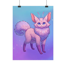 Load image into Gallery viewer, Pastel Magical Fennec Fox Poster
