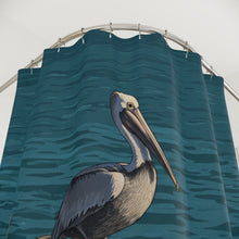 Load image into Gallery viewer, Pelican Dock Shower Curtain
