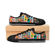 Load image into Gallery viewer, Abstract Funny Shapes Women&#39;s Sneakers
