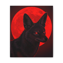 Load image into Gallery viewer, Bloodmoon Jackal Canvas
