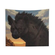 Load image into Gallery viewer, Hyena Sunset Wall Tapestry
