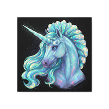 Load image into Gallery viewer, Iridescent Unicorn Canvas Wall Art
