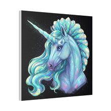 Load image into Gallery viewer, Iridescent Unicorn Canvas Wall Art
