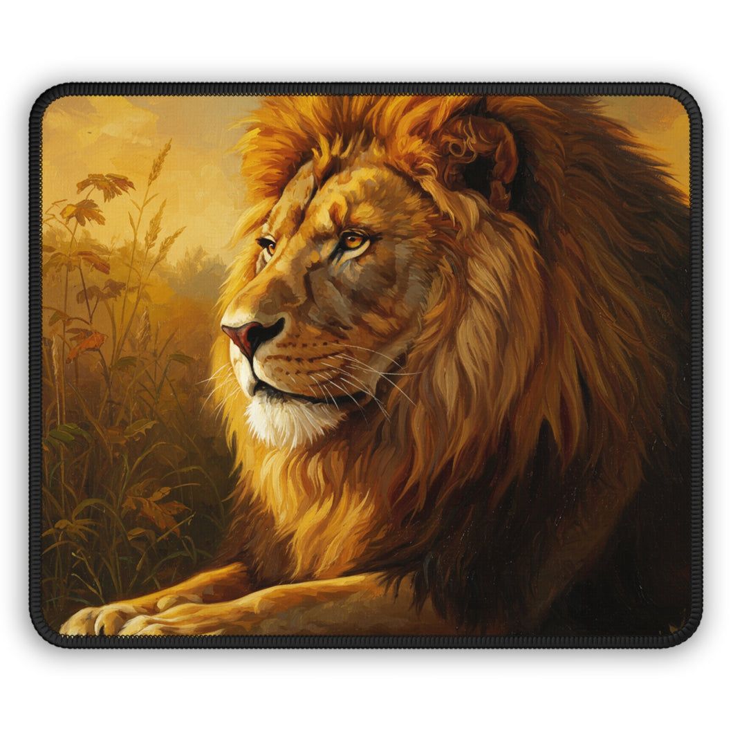 Majestic Lion Gaming Mouse Pad