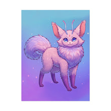 Load image into Gallery viewer, Pastel Magical Fennec Fox Poster
