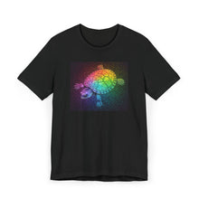 Load image into Gallery viewer, Prism Glitter Turtle Graphic T-Shirt
