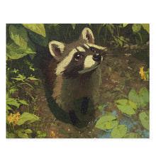 Load image into Gallery viewer, Curious Raccoon Puzzle
