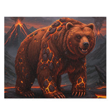 Load image into Gallery viewer, Volcanic Lava Bear Puzzle
