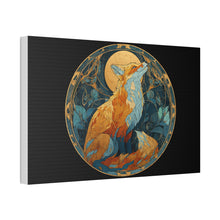 Load image into Gallery viewer, Golden Moon Fox Canvas
