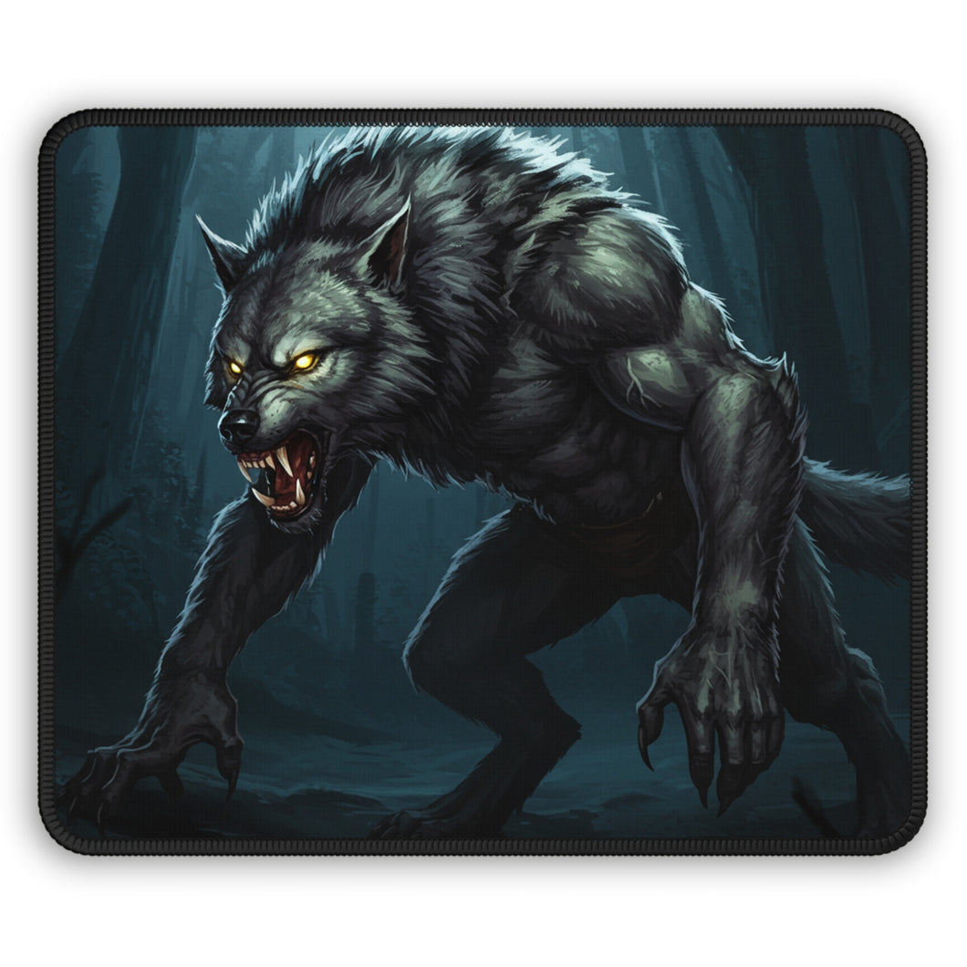Werewolf Gaming Mouse Pad