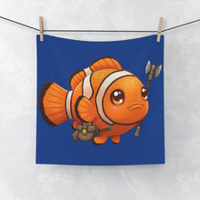 Load image into Gallery viewer, Cute Warrior Clownfish Face Towel
