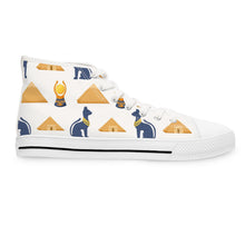 Load image into Gallery viewer, Ancient Egyptian Cat Women&#39;s High Top Sneakers
