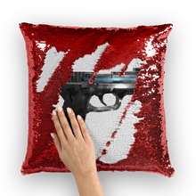 Load image into Gallery viewer, 22 Calibur Sequin Cushion Cover
