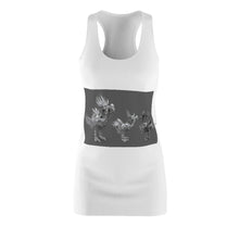Load image into Gallery viewer, Squawkers the Ostrich Mount Women&#39;s Cut &amp; Sew Racerback Dress
