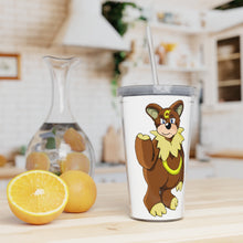 Load image into Gallery viewer, Angeburdum Plastic Tumbler with Straw
