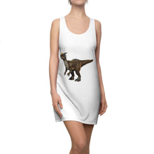 Load image into Gallery viewer, Pachycephalosaurus Women&#39;s Cut &amp; Sew Racerback Dress
