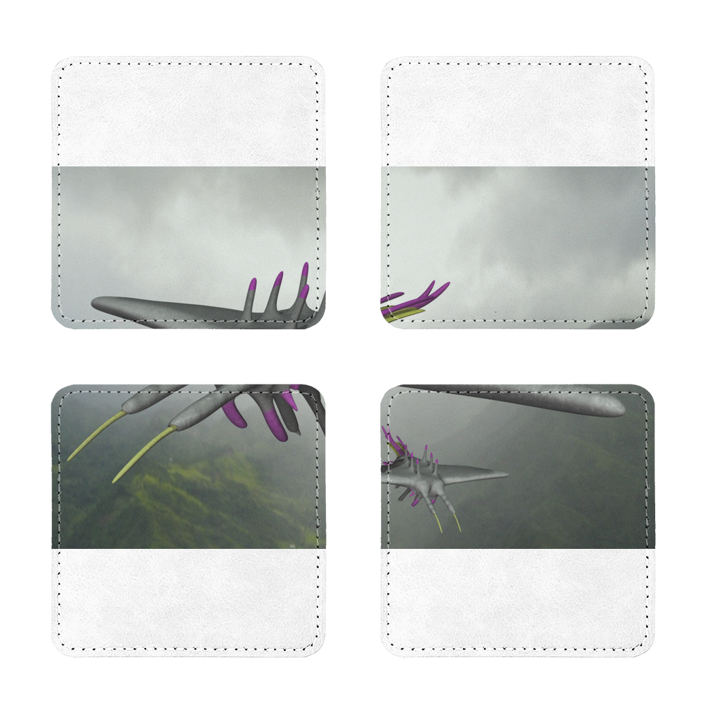 Alpha Creature Sublimation Coasters Pack of Four