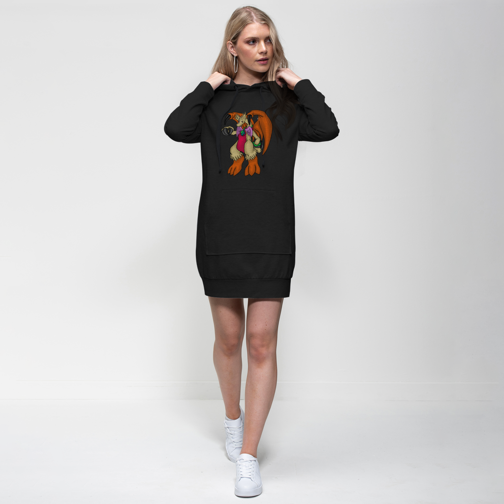 Angechardragon Premium Adult Hoodie Dress