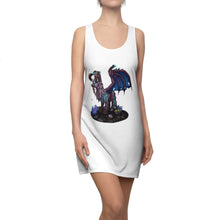 Load image into Gallery viewer, Deviant Dungeon Lurker Dragon Women&#39;s Cut &amp; Sew Racerback Dress
