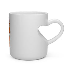 Load image into Gallery viewer, Angetapir Heart Shape Mug
