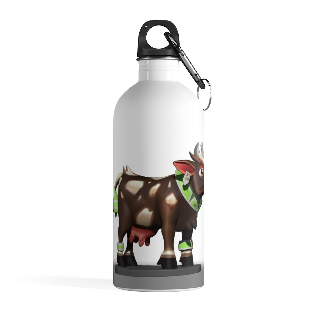 Brown Cow Skin Stainless Steel Water Bottle