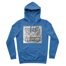 Load image into Gallery viewer, Tiger on a Couch Premium Adult Hoodie
