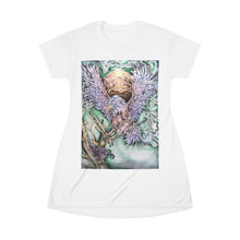 Load image into Gallery viewer, The Key All Over Print T-Shirt Dress
