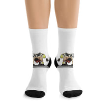 Load image into Gallery viewer, CG Cow DTG Socks
