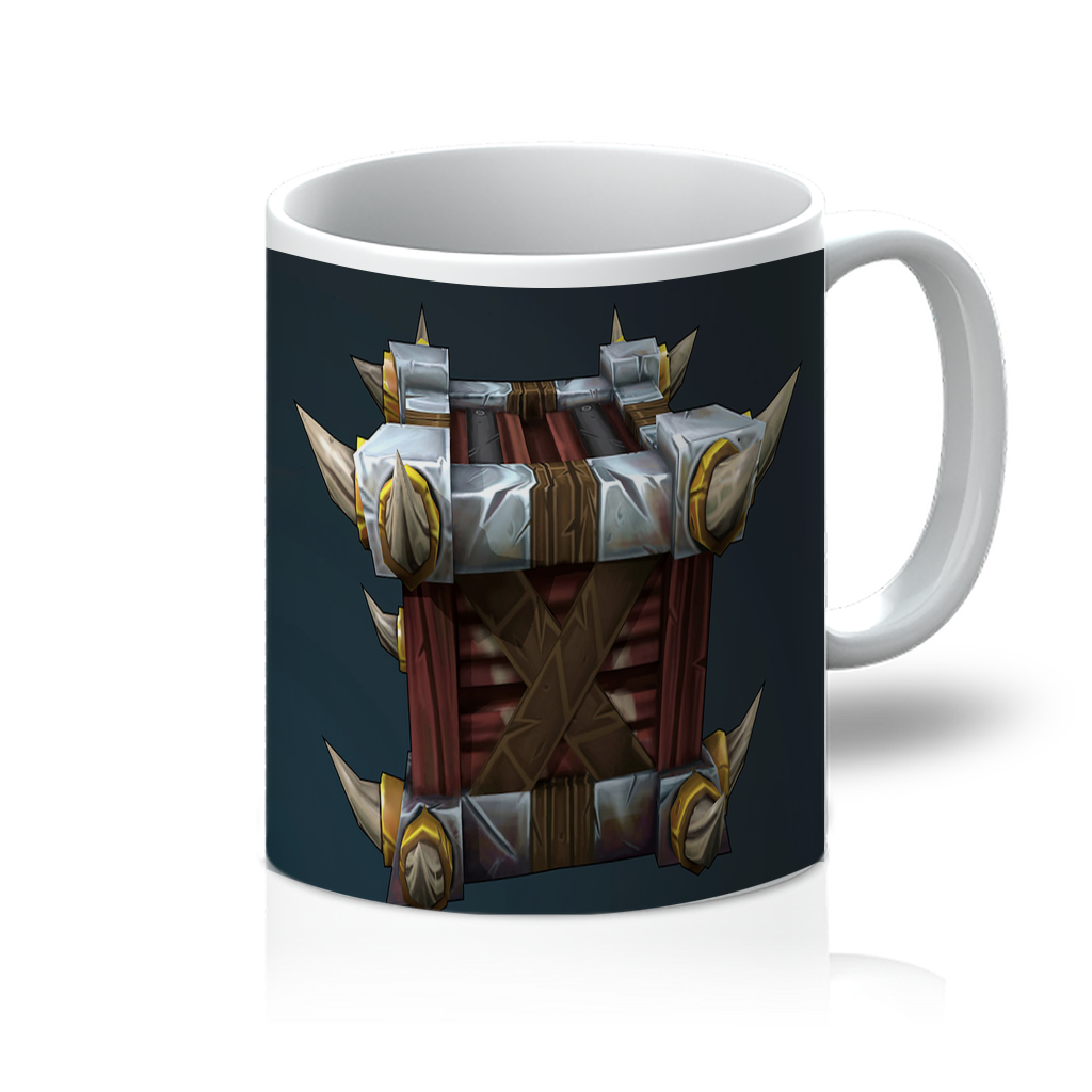 Vicious War Raptor Crate 11oz Mug