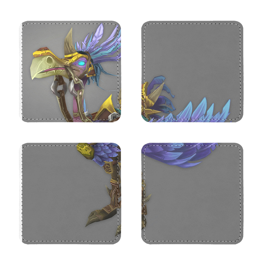 Squawkers Sublimation Coasters Pack of Four