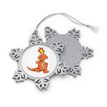 Load image into Gallery viewer, Angetapir Pewter Snowflake Ornament
