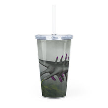 Load image into Gallery viewer, Alpha Creature Plastic Tumbler with Straw
