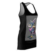 Load image into Gallery viewer, White Amara Women&#39;s Cut &amp; Sew Racerback Dress
