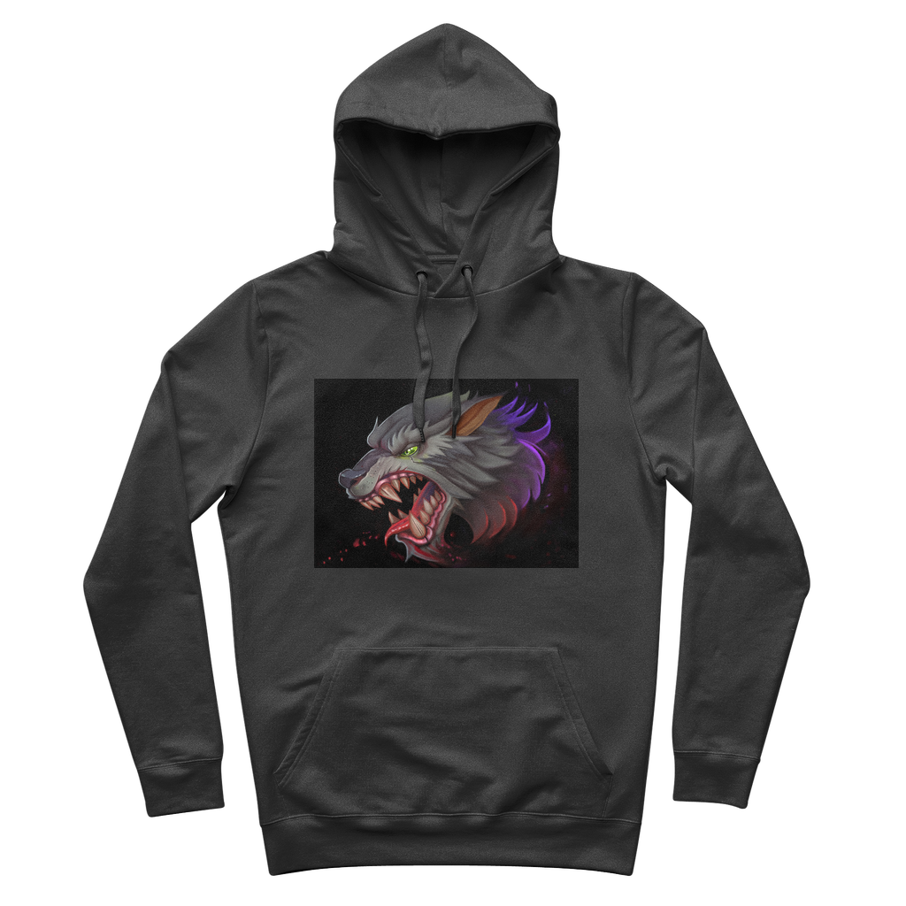 Wolf Premium Adult Hoodie