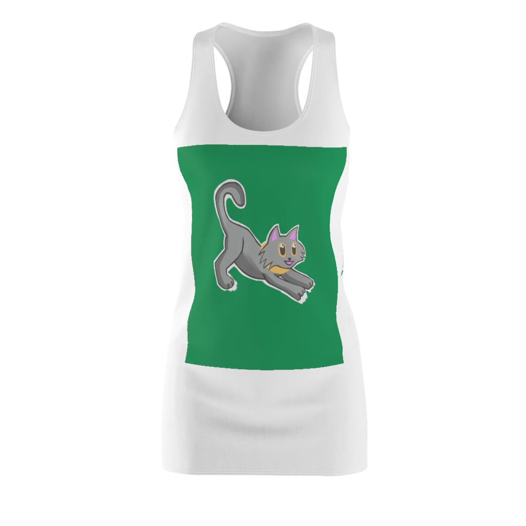 Grey Kitty Women's Cut & Sew Racerback Dress