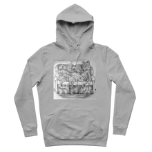 Load image into Gallery viewer, Tiger on a Couch Premium Adult Hoodie
