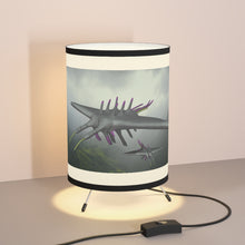 Load image into Gallery viewer, Alpha Creature Tripod Lamp with High-Res Printed Shade, US/CA plug
