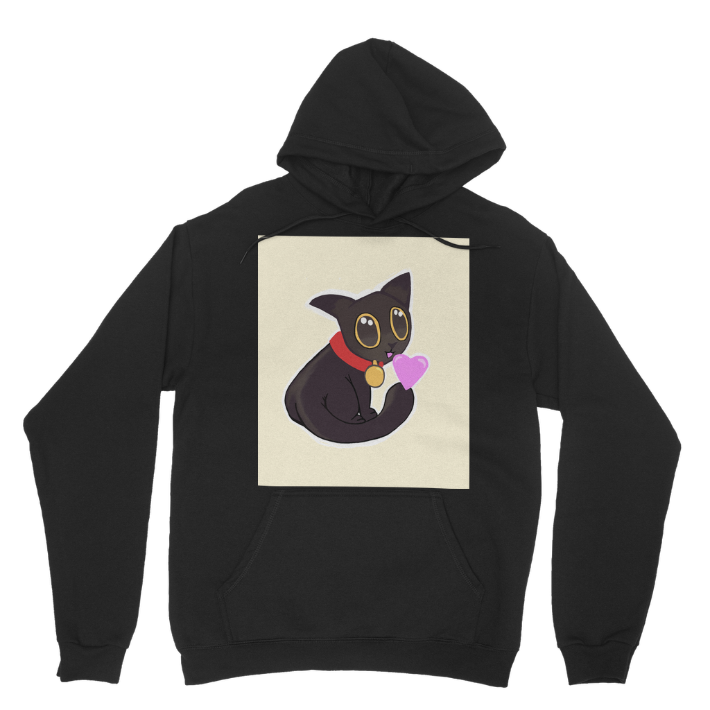 Cat Illustration Classic Adult Hoodie