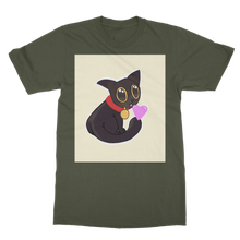Load image into Gallery viewer, Cat Illustration Classic Adult T-Shirt
