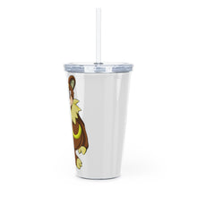 Load image into Gallery viewer, Angeburdum Plastic Tumbler with Straw
