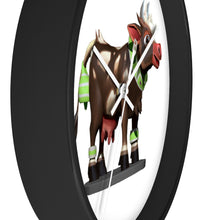 Load image into Gallery viewer, Brown Cow Wall clock
