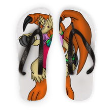 Load image into Gallery viewer, Angechardragon Adult Flip Flops
