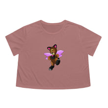 Load image into Gallery viewer, Angebear Women&#39;s Flowy Cropped Tee
