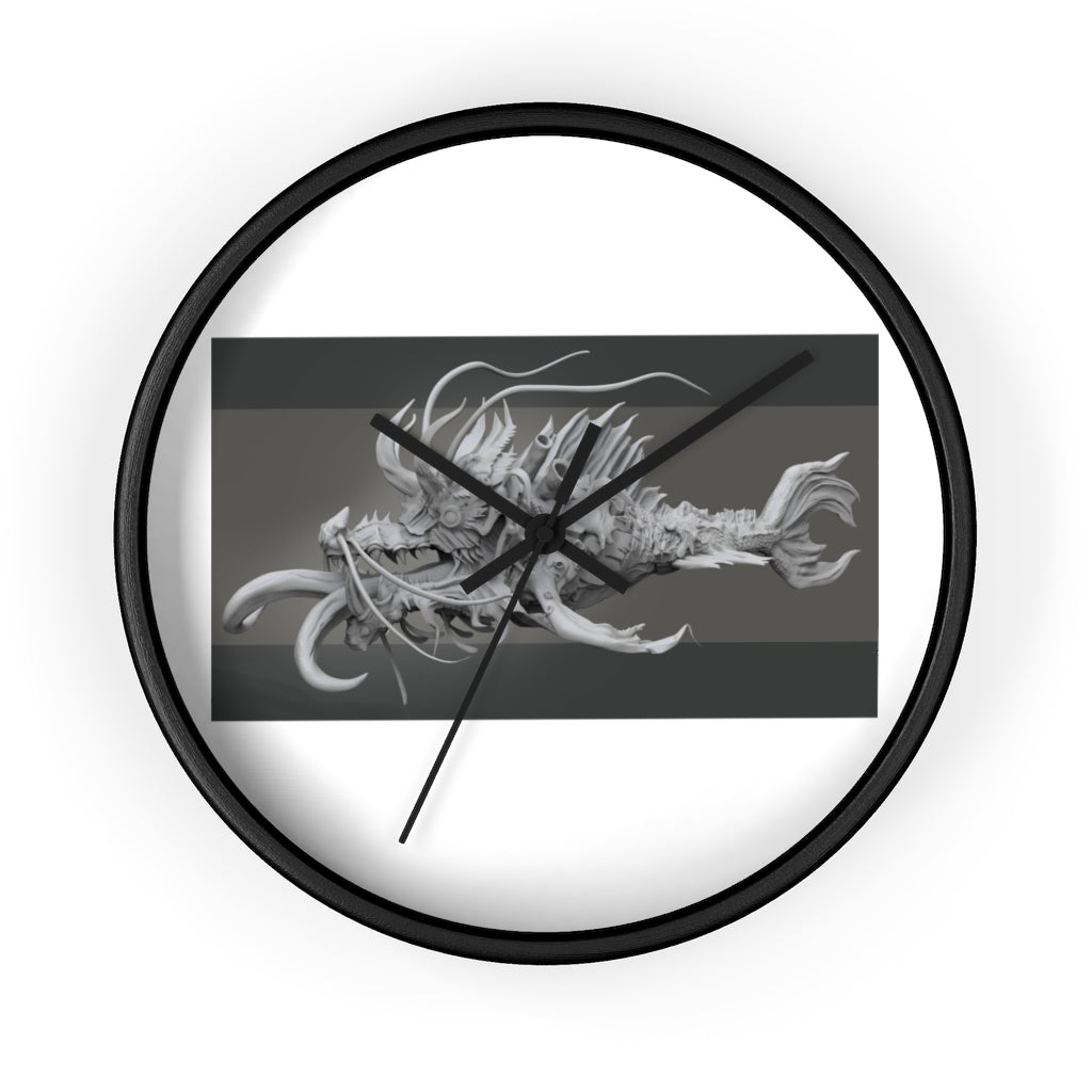 Ryuuk The Fish Dragon God Wall clock