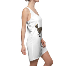 Load image into Gallery viewer, Pachycephalosaurus Women&#39;s Cut &amp; Sew Racerback Dress
