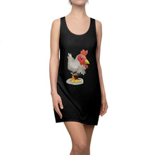 Load image into Gallery viewer, Chicken Women&#39;s Cut &amp; Sew Racerback Dress
