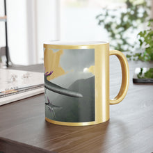 Load image into Gallery viewer, Alpha Creature Metallic Mug (Silver / Gold)
