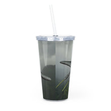 Load image into Gallery viewer, Alpha Creature Plastic Tumbler with Straw
