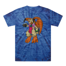 Load image into Gallery viewer, Angechardragon Tonal Spider Tie-Dye T-Shirt
