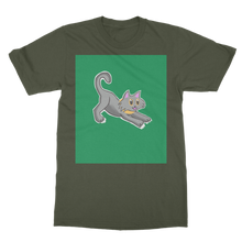 Load image into Gallery viewer, Cat Illustration Classic Adult T-Shirt

